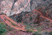 Hikers & South Kaibab Trail