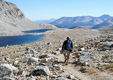 Hiking Toward Tyndall Creek