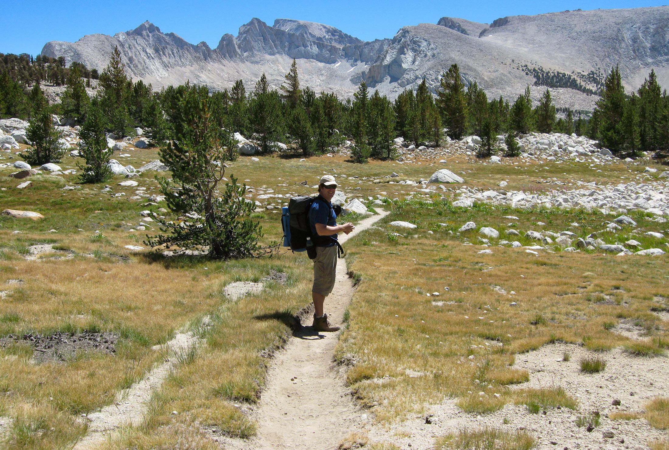 Bill Henry Hiking Bighorn Plateau