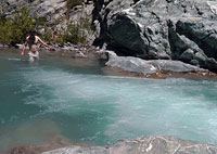 Andy Swimming