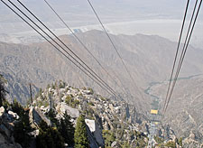 Palm Springs Tram Cables - Looking Down