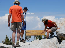 Mount San Jacinto Summit Sign