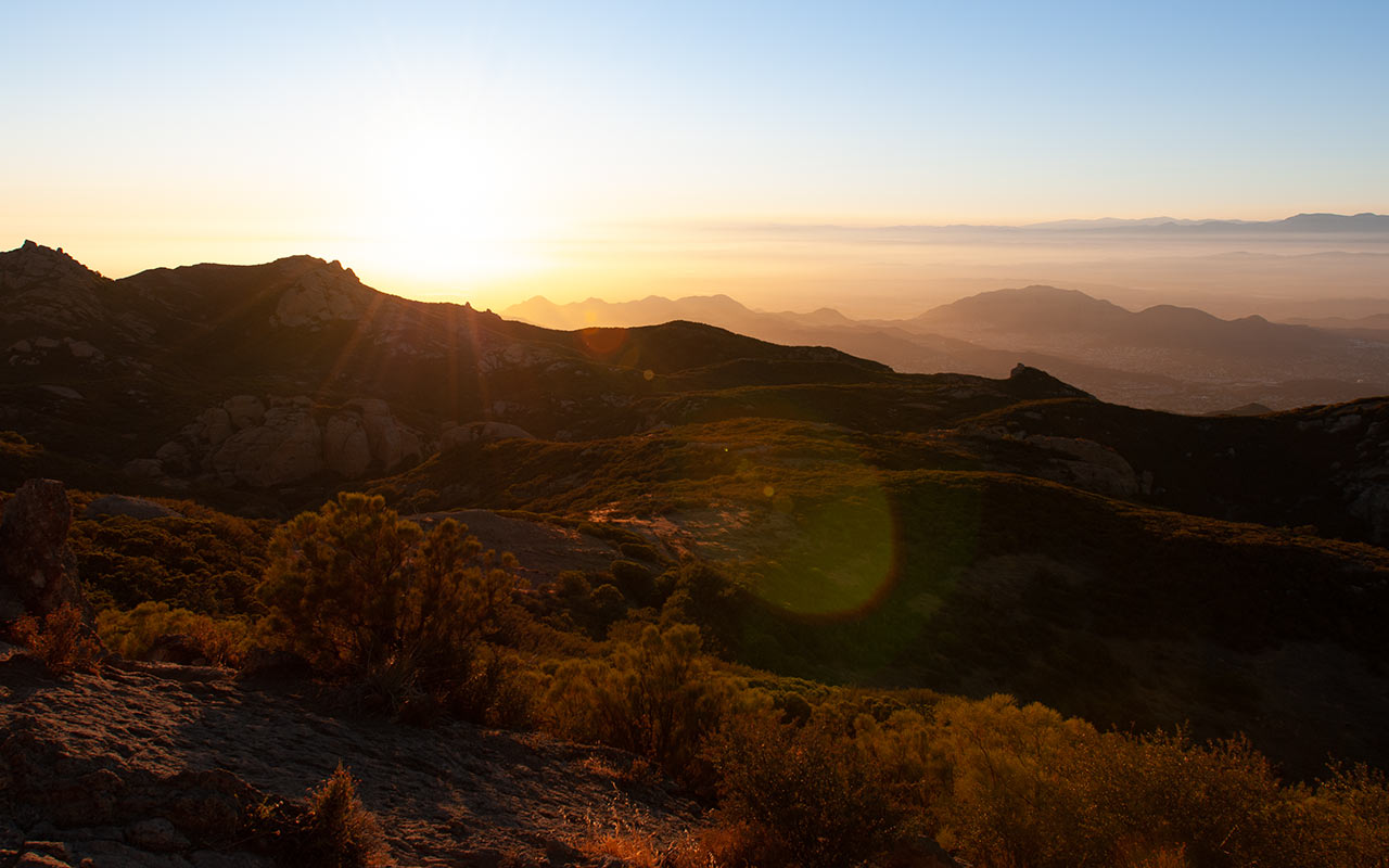 Sandstone Peak - Sunset