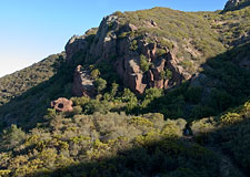 Hikers on the Mishe Mokwa Trail