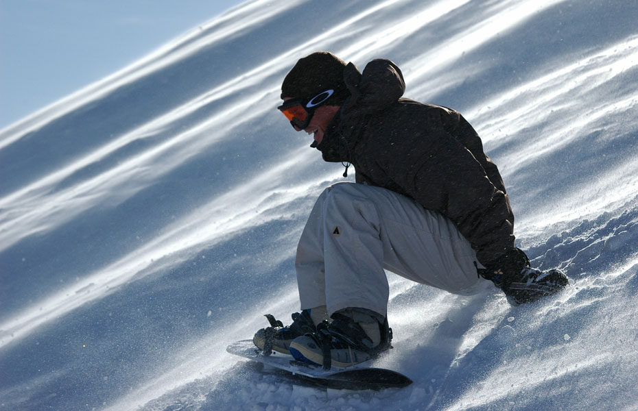 Jackson Wolf on Dave's Run - Mammoth Mountain