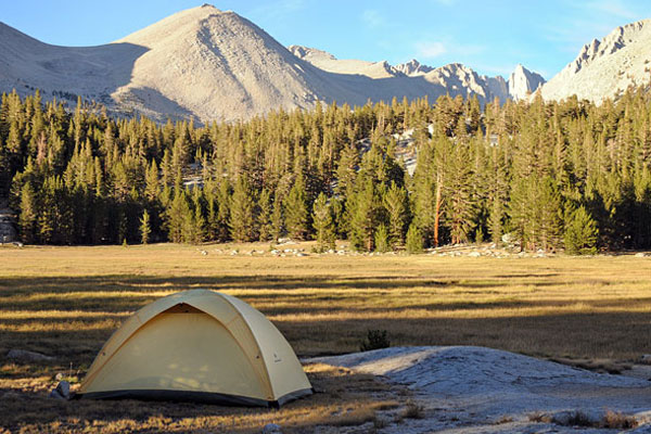 Camping at Crabtree Meadows