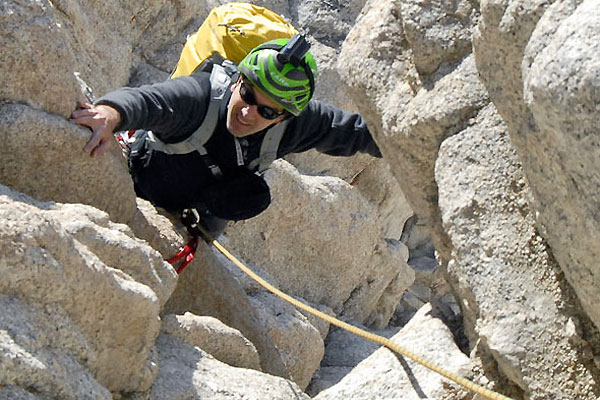 Climbing Whitney's East Face