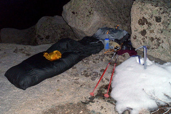 Camping in the Sierra