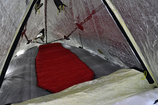 Inside the Rocket Tent