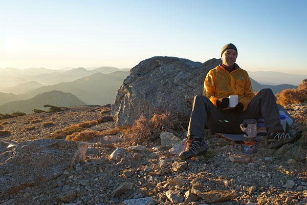 Jetboil Sol Ti: Making Jasmine Tea Atop West Baldy