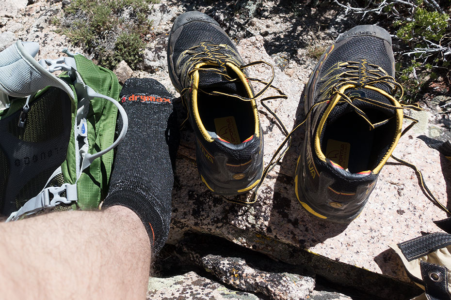 La Sportiva Ultra Raptor on Kearsarge Peak