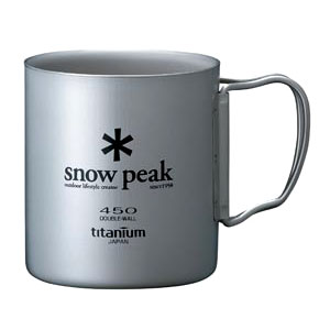 Snow Peak Titanium 450 Double-Wall Mug