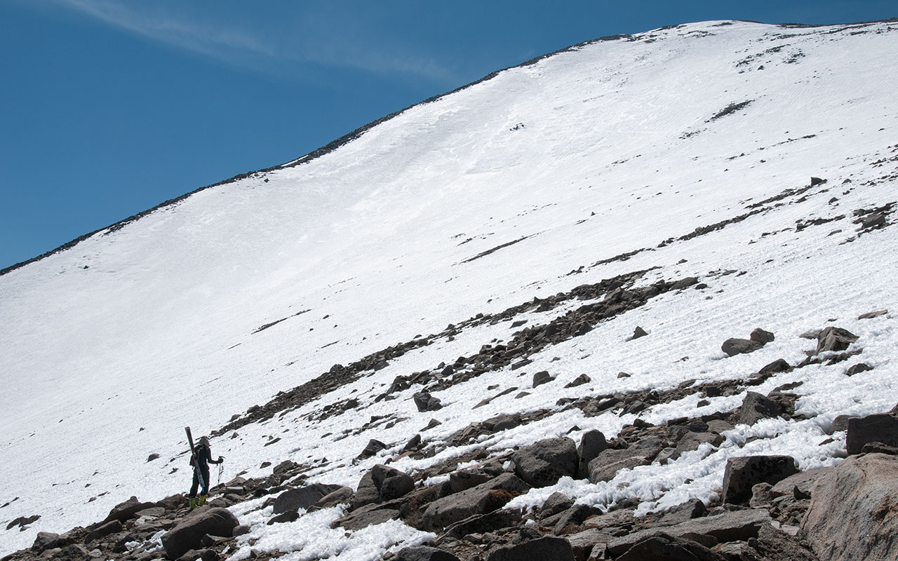 Birch Mountain - Summit Snowfield