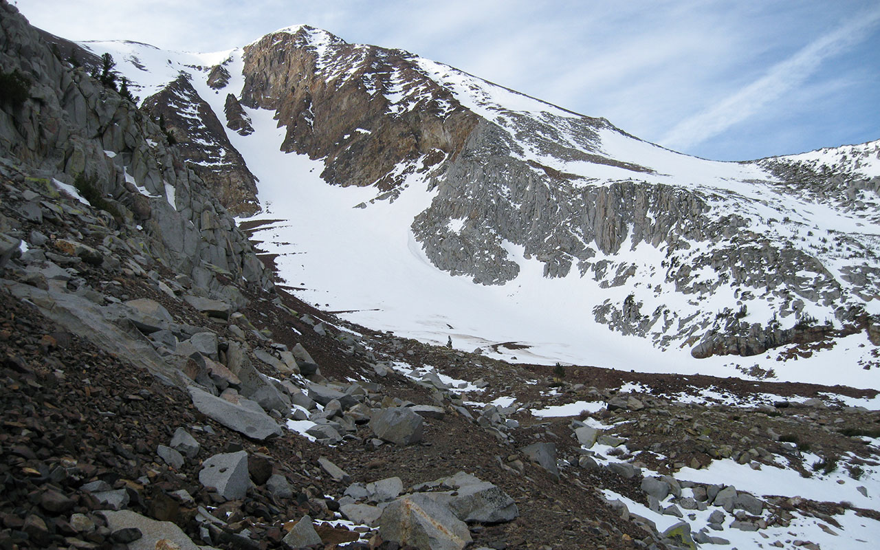 Bloody Mountain & Bloody Couloir