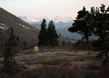 Camping in Laurel Creek Drainage