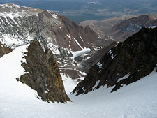 Bloody Couloir - First Pillar