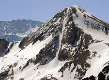 Red Slate Mountain & Couloir