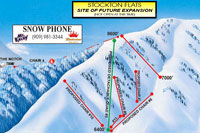 Mount Baldy Ski Area Trail Map