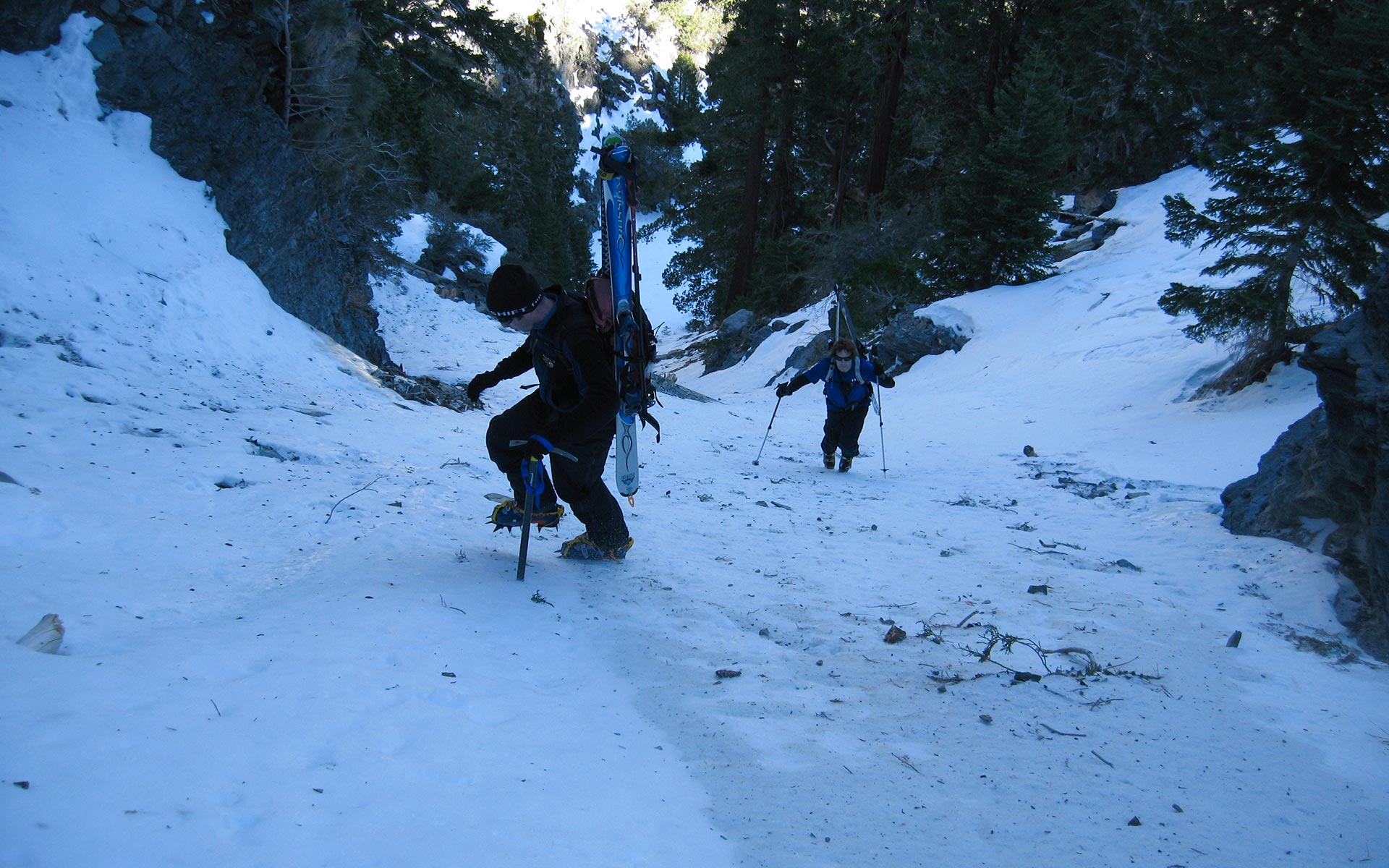 Climbing Mount Harwood: North Chute