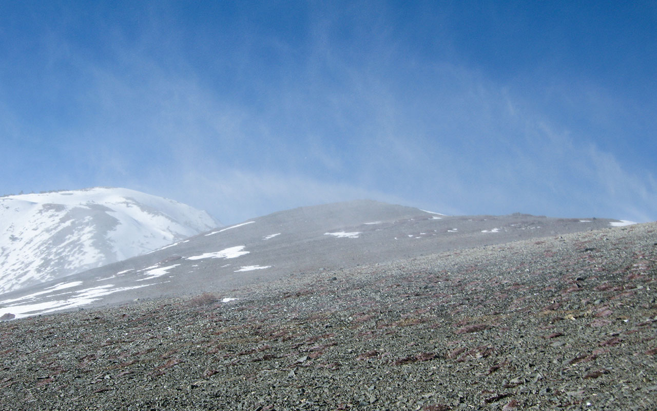 Atop Mount Harwood - Extreme Wind