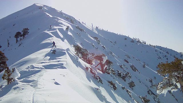 Skiing San Antonio Ridge