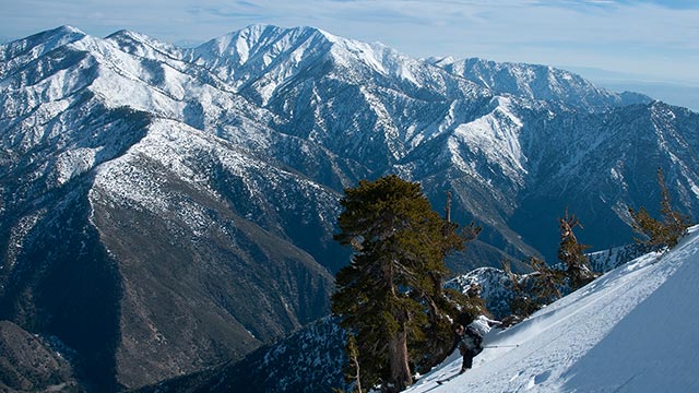 Mount Baldy's North Face