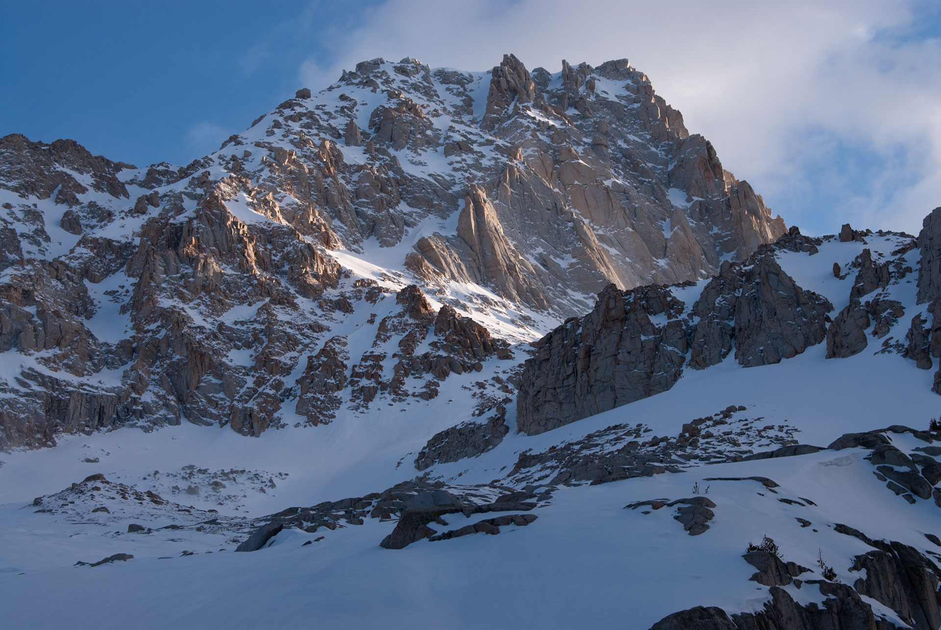 Mount Langley's North Face