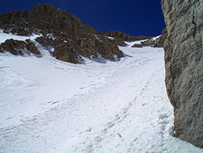 Northeast Couloir: Midsection