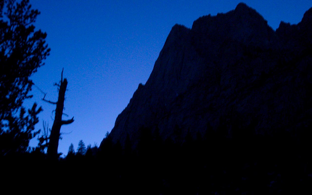 Nightfall in the Sierra
