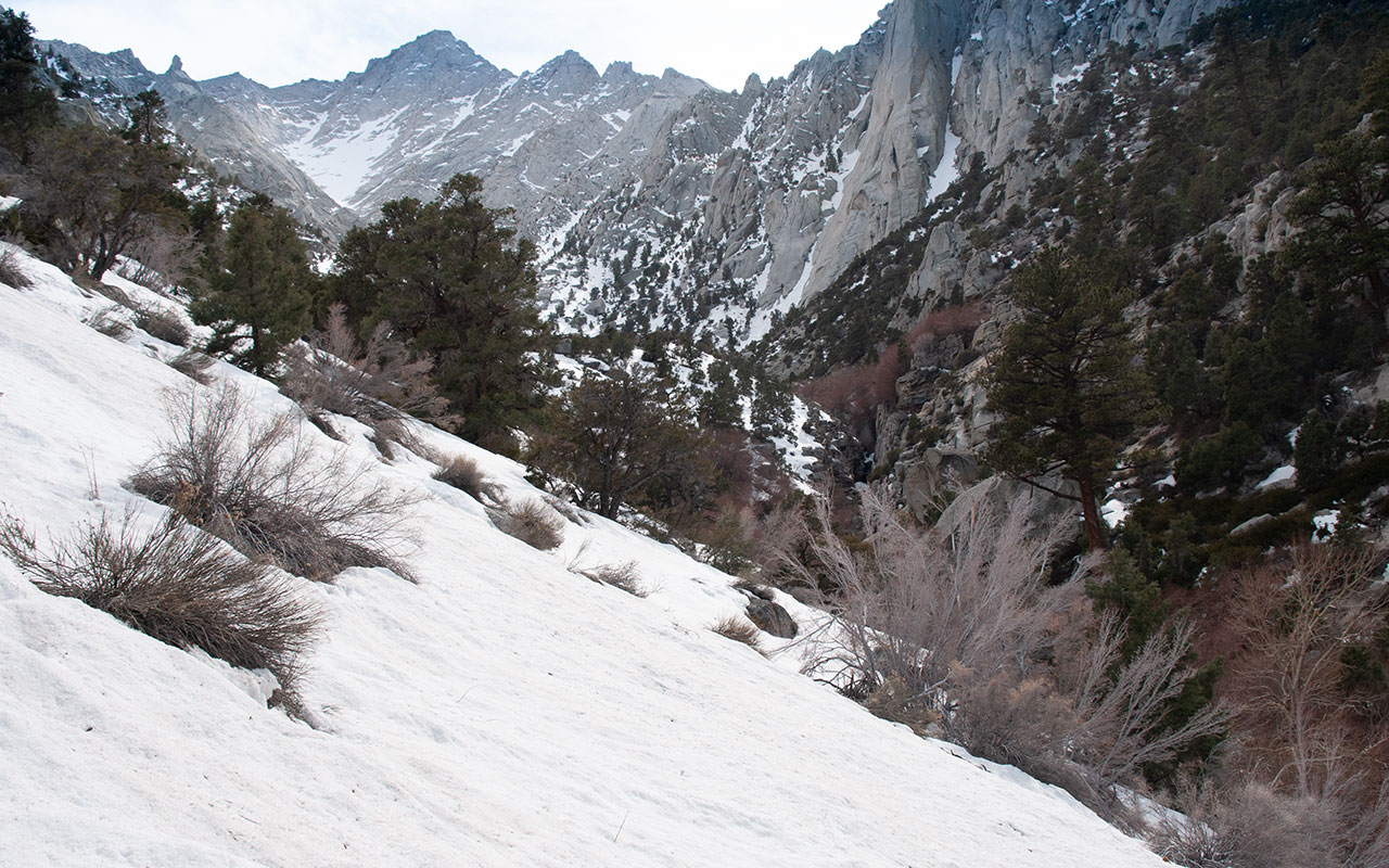 Lone Pine Peak & Inyo Creek Canyon