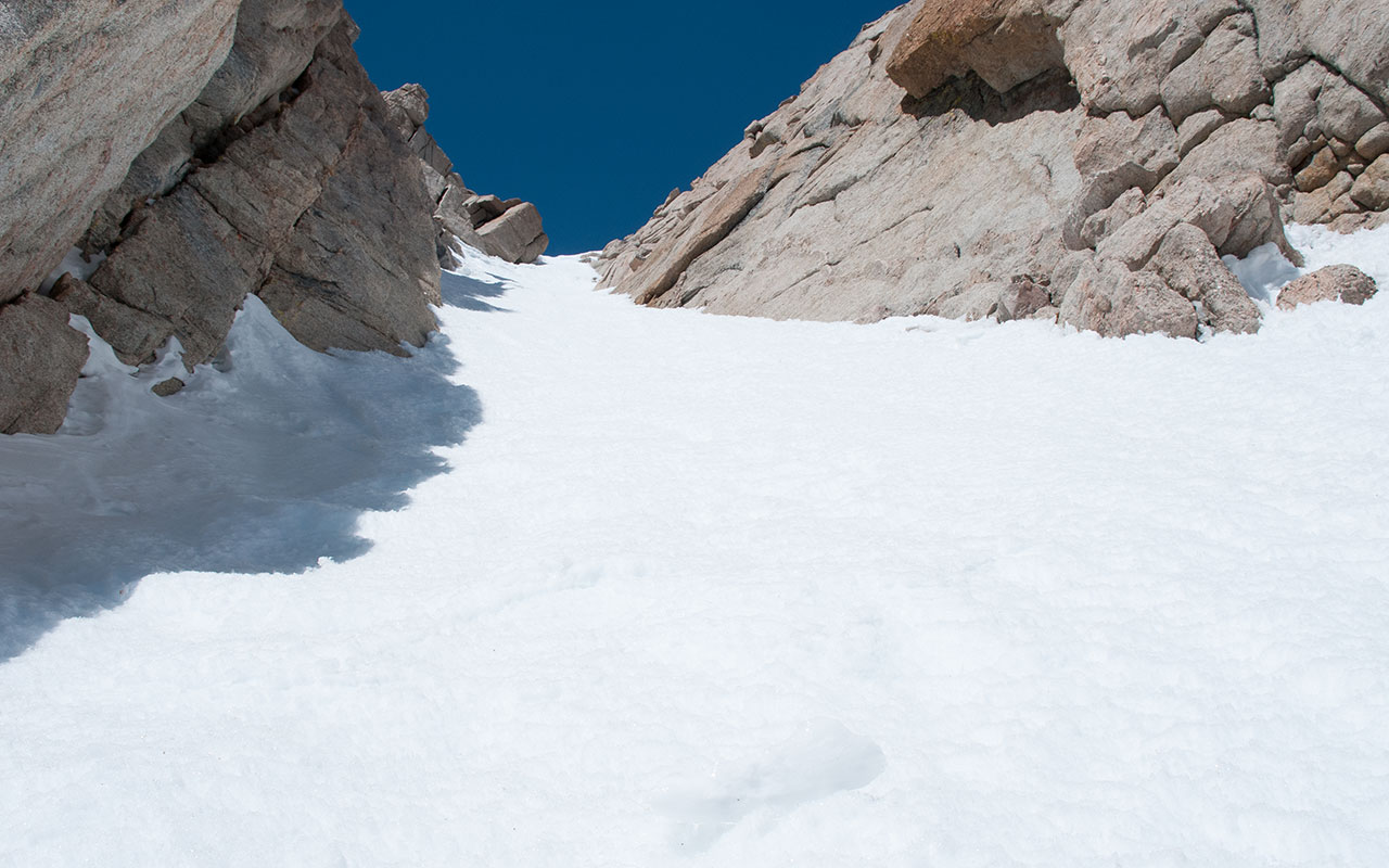 Lone Pine Peak - The Hidden East Couloir