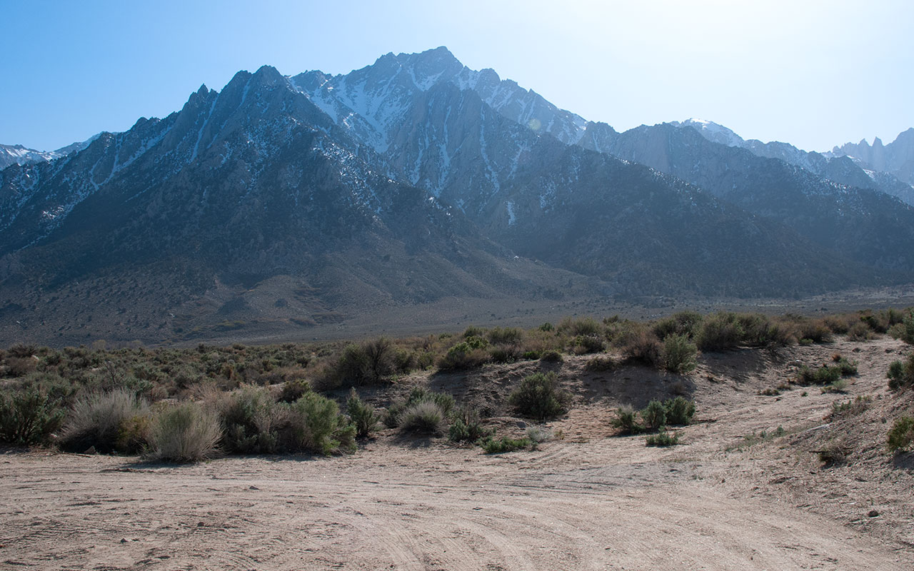 Lone Pine Peak from Owens Valley