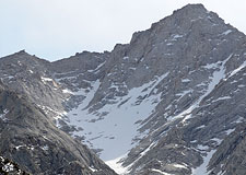 Lone Pine Peak - Northeast Face Zoom