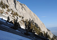 Granite Slabs and Ice