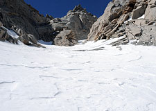 Nearing the Hidden Couloir