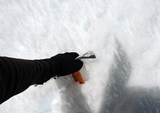 Ice Axe & Snow