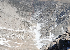 Looking Down the Inyo Creek Drainage