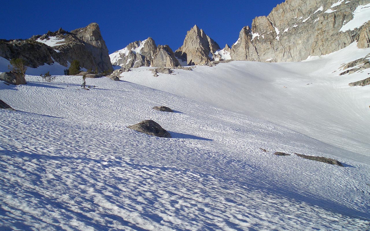 Approaching Matterhorn Peak