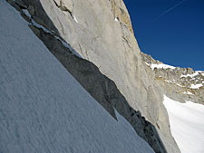North Couloir - Steepness