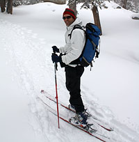 Andy Lewicky & Ski Gear