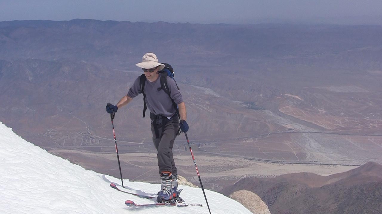 Andy Lewicky Ascending Mt. San Jacinto