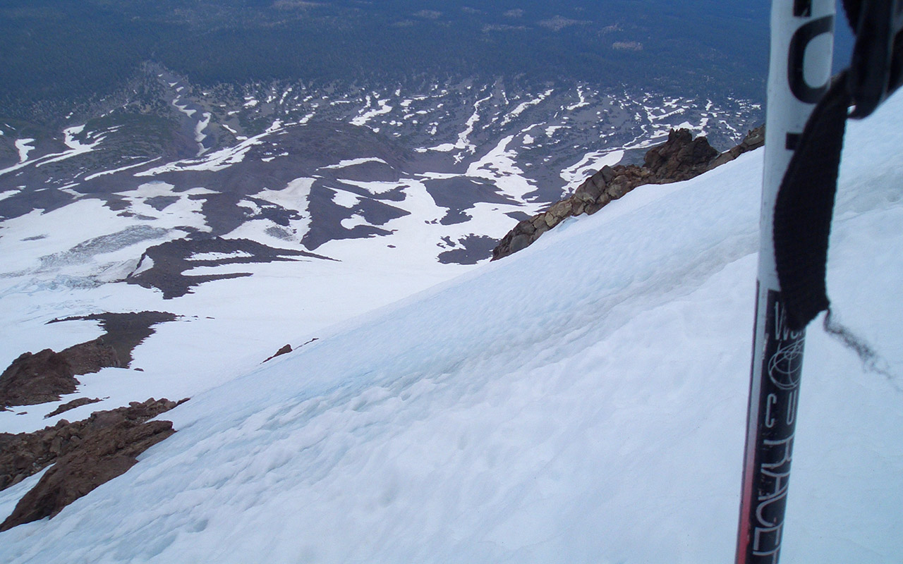 Skiing The Upper Wintun Glacier