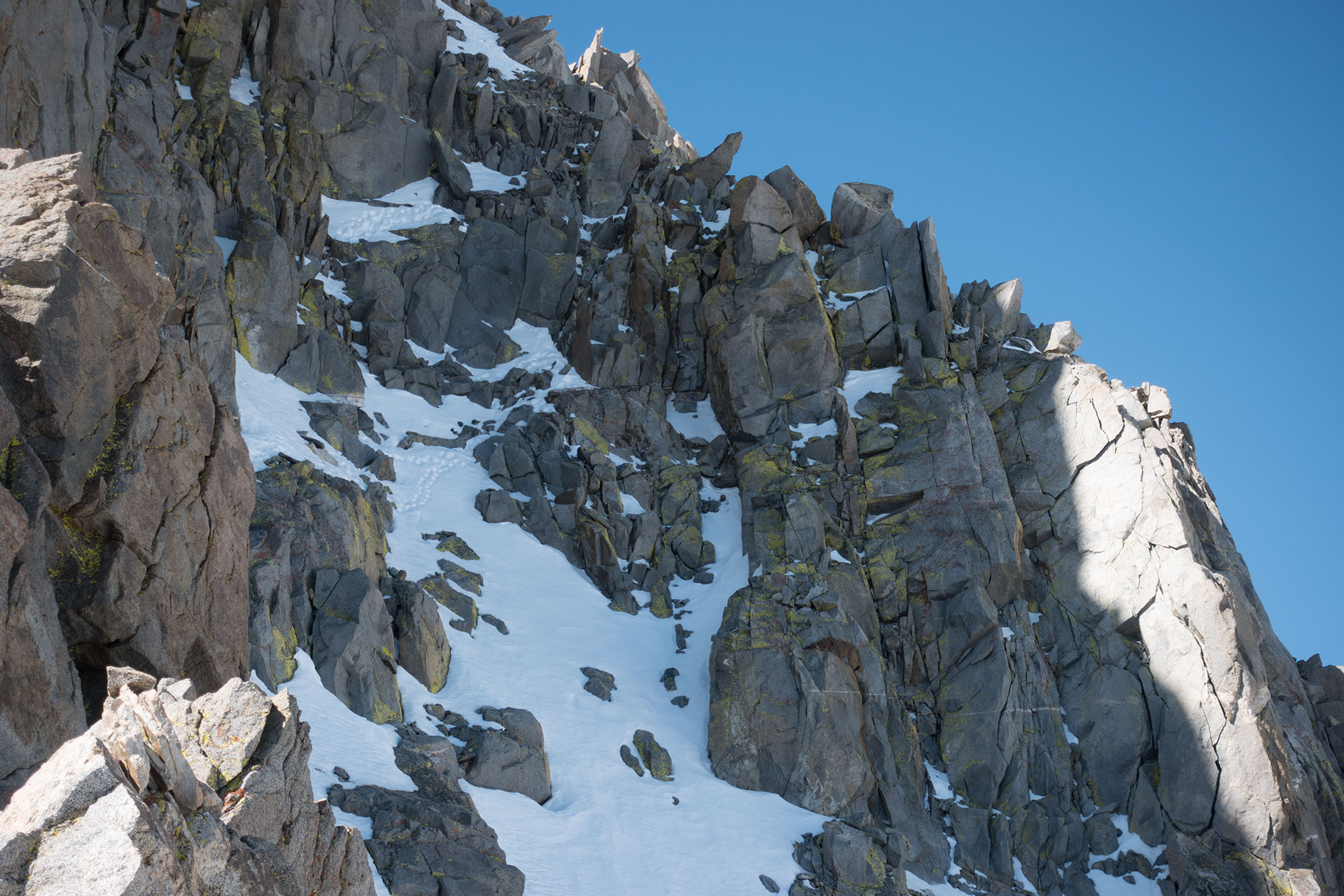 Mount Sill: the Class 4 Traverse Above Apex Saddle