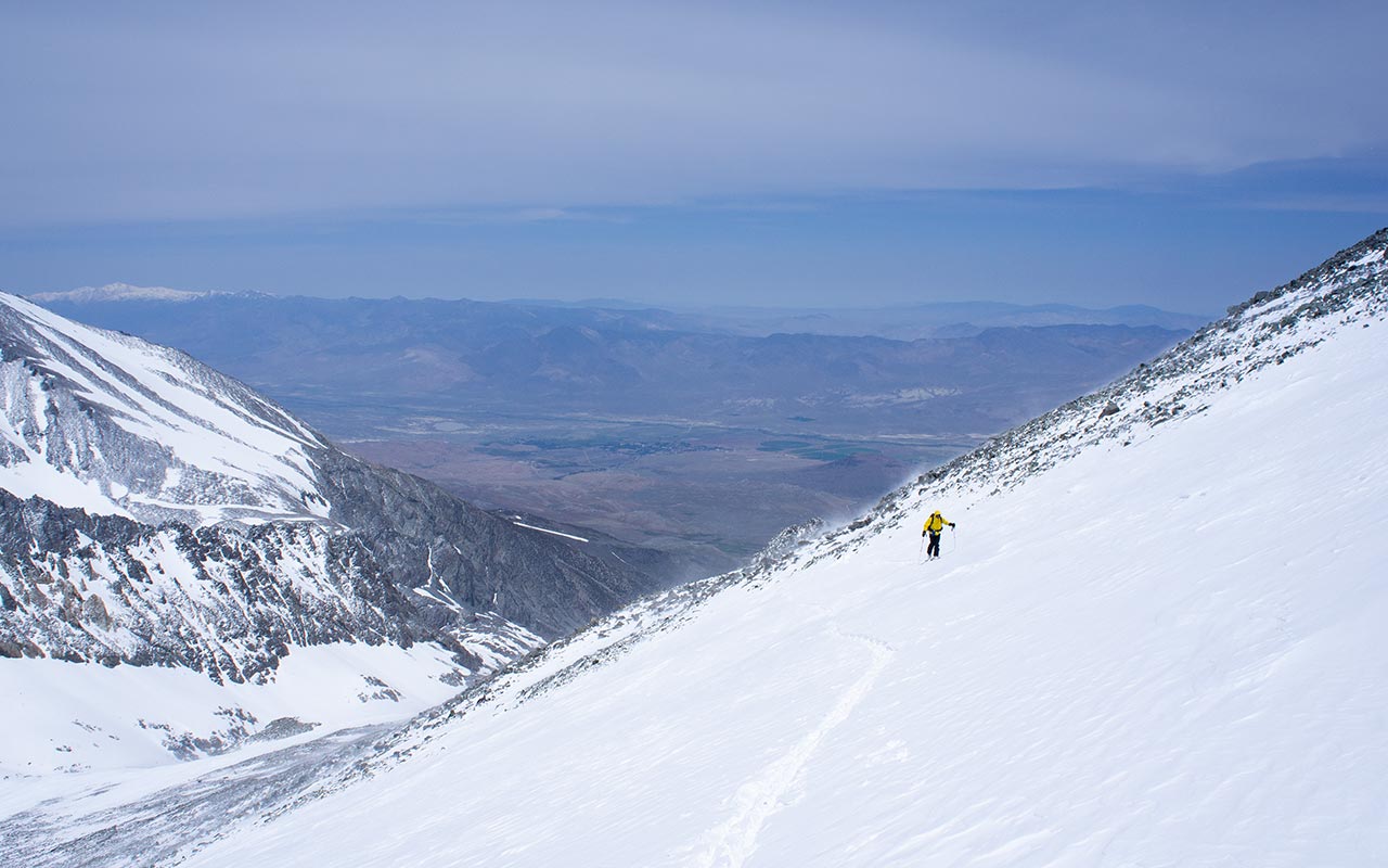 Trevor High Above Owens Valley