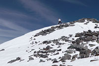 Skiing the North Summit