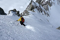 Skiing along the Ridge