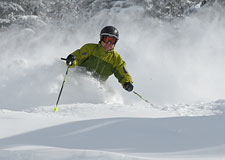 Skiing Telluride Powder