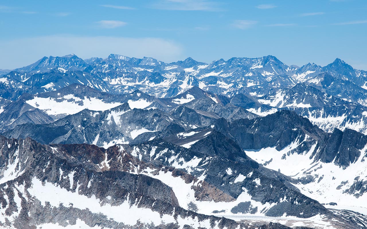 Williamson, Whitney, & High Sierra Panorama