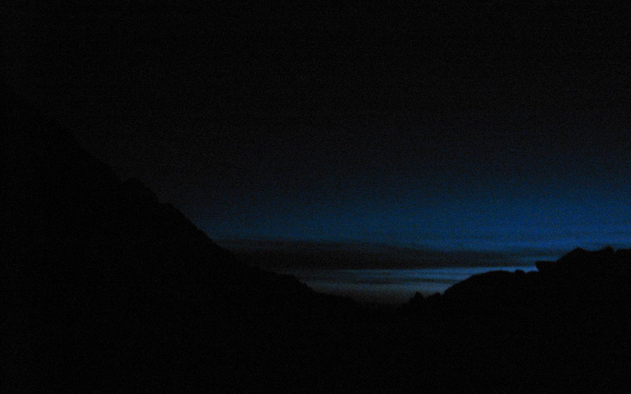 Predawn - Shepherd Creek Drainage