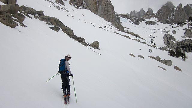 Andy Lewicky Above Lower Boyscout Lake